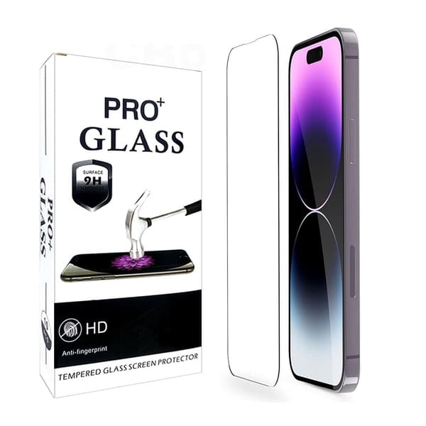3st Härdat Glas iPhone 13/13 PRO/14 - Skärmskydd transparent Transparent