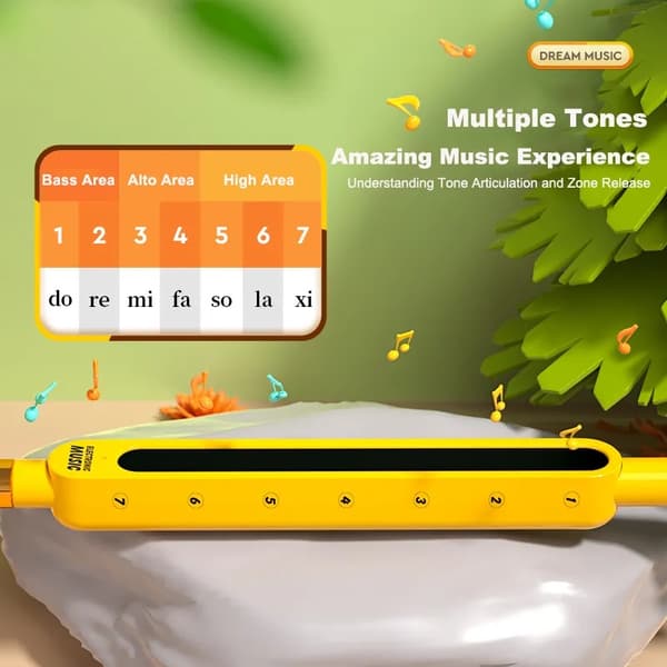 Otamatone Japanese Electronic Musical Instrument for Children Tomatone Synthesizer