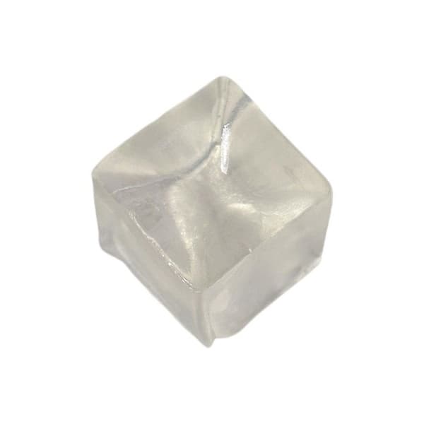 Mini iscrem stressbold legetøj anti-stress terning klemme simulationslegetøj. transparent onesize