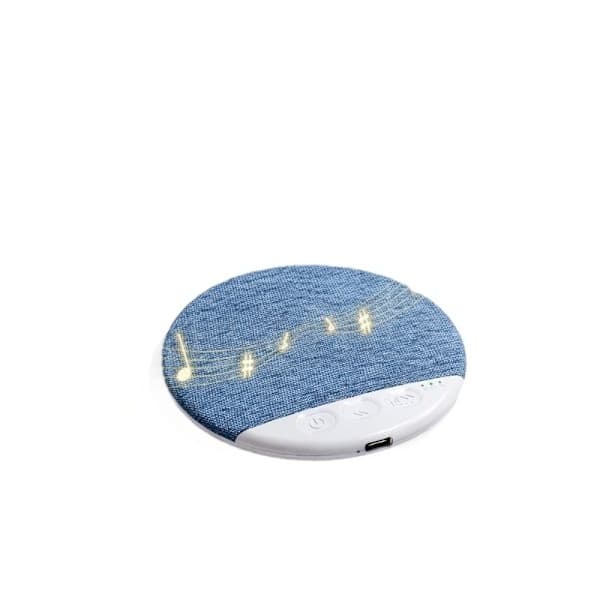 Ny putesidehøyttaler for søvn, høykvalitets multifunksjonell Bluetooth-høyttaler med hvit støy.