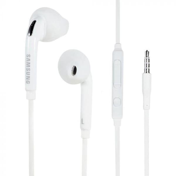 Samsung Fit Headset - Originale hvide hovedtelefoner, behagelig pasform