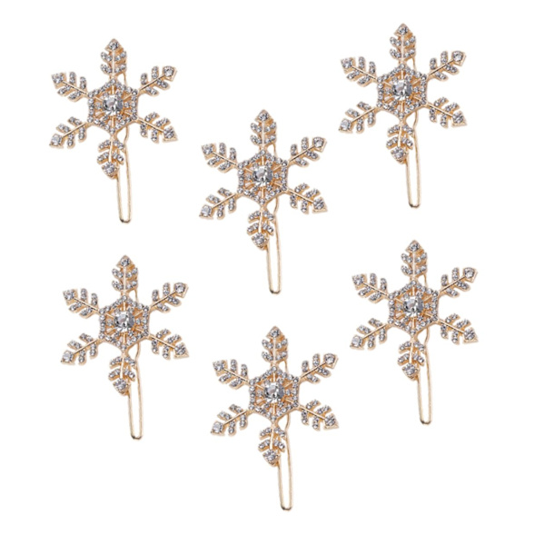 Pieces Delikate Julehårspenner Elegant Stil