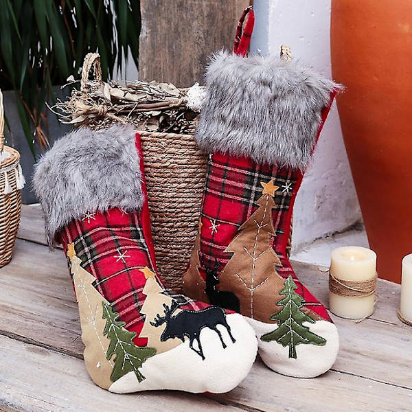 Juldekorationer, julklappspåsar och strumpor, Barnpresentpåsar Godispåsar