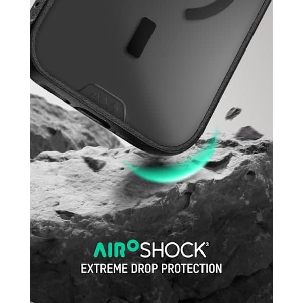 Magnetisk etui til iPhone 17 Pro Max - Qi2 MagSafe-kompatibel - Klarhed - iPhone 17 Pro Max etui - Stød- og ridsefast iPhone 17 Pro Max 6.9 inch