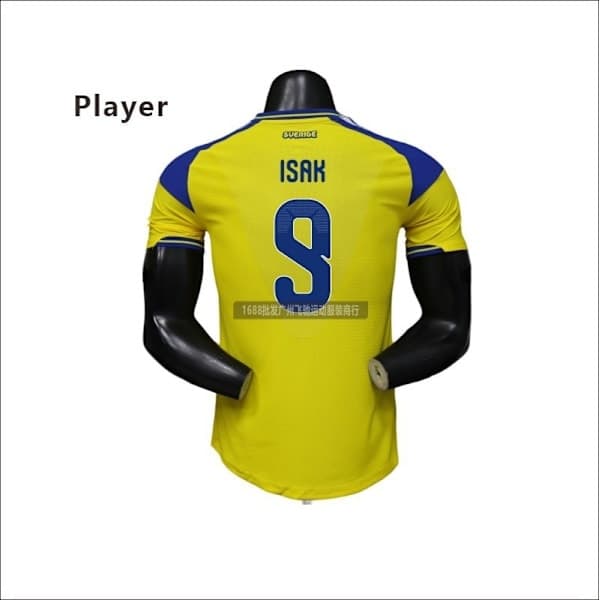 VM 2026 Sverige Autentisk Matchtröja Spelarversion (Endast T-shirt) 3XL Spelarversion Inget Nummer 3XL Player Version No Number