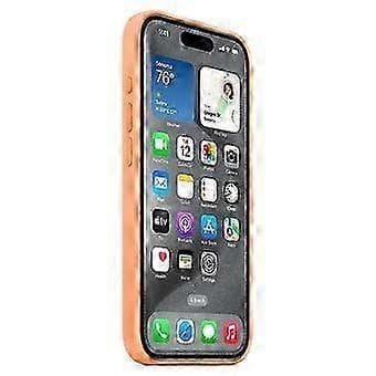 iPhone 15 Pro silikonikuori MagSafella – ohut, iskunkestävä, suojaava puhelinkotelo Orange