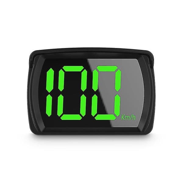 Bil GPS Digital Speedometer HUD Plug and Play KMH MPH Stort Display Universal