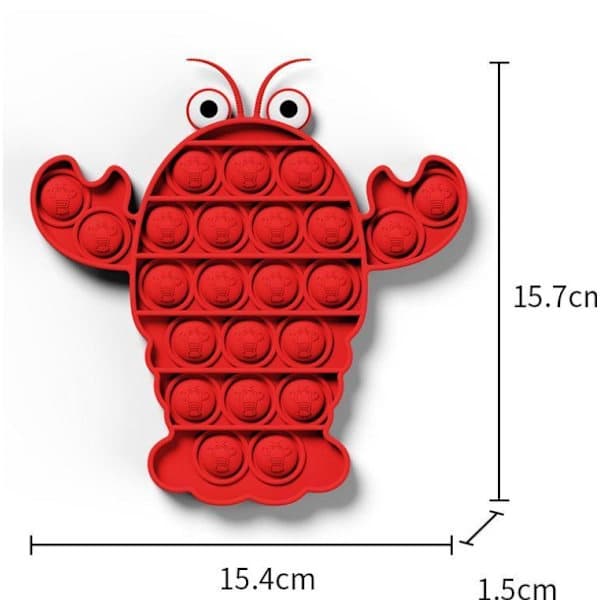 Popit Fidget Pop It - CE-godkjent 8 modeller Model 2