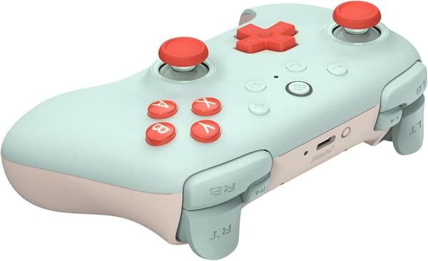 Trådløs controller til Windows PC og Android, med 1000Hz polling rate, Hall Effect joysticks og Hall Triggers, og omprogrammerbare L4/R4 bumpers (Mint)