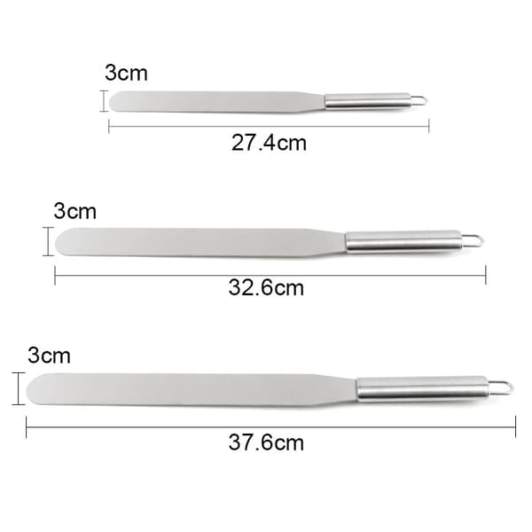 Palettkniv / Spateldekorasjon / Palett / Kakepynt Rett - 32,6 cm