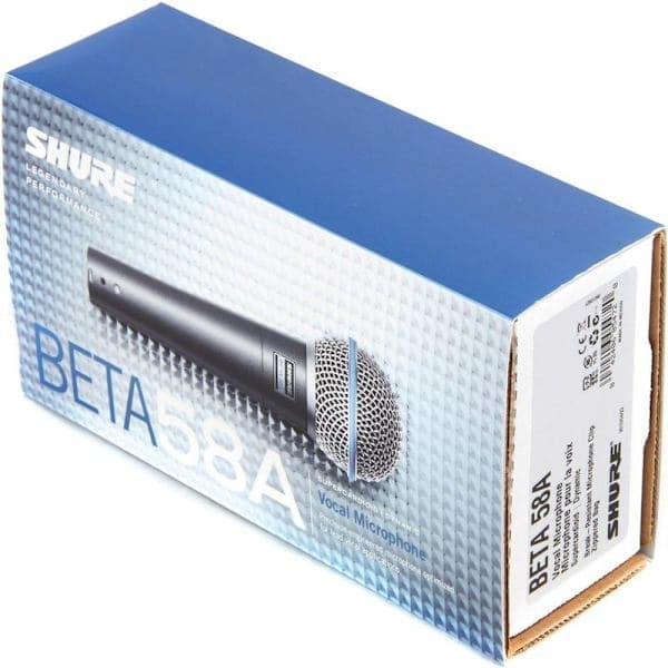 Shure BETA58A Mikrofon Vokalmikrofon Kablet Mikrofon NY
