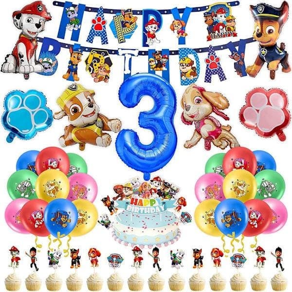 Kalastema - Paw Patrol - 3 år