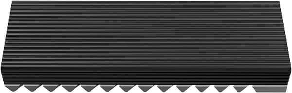 SSD Køler Aluminium M.2 Køleplade med Silikone Termisk Pad til PC/PS5 (Grå)