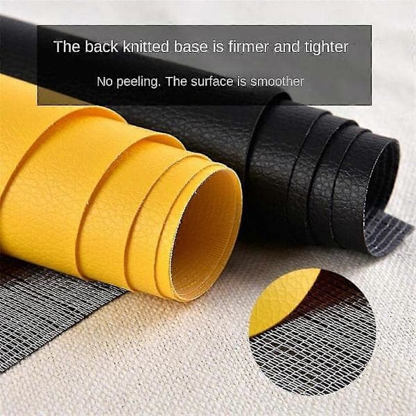 Selvklæbende læderlap til reparation hvid 25X30 hvid 25X30 white