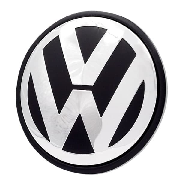 4-pak - Volkswagen VW Navkapsler - Bil Sølv