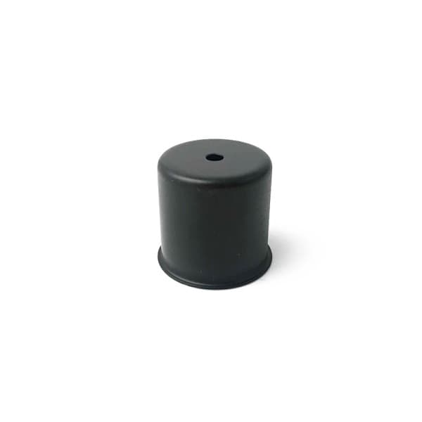 Metall lysestaker - Lyskopper for lamper eller DIY lysfremstilling, svart