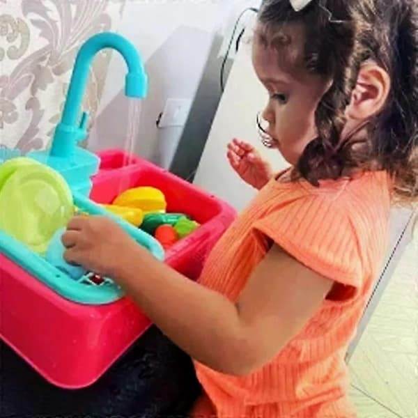 Leksaksdiskho för barn - Låtsaslek med disk, tidig pedagogisk rollspel Cut Fruit
