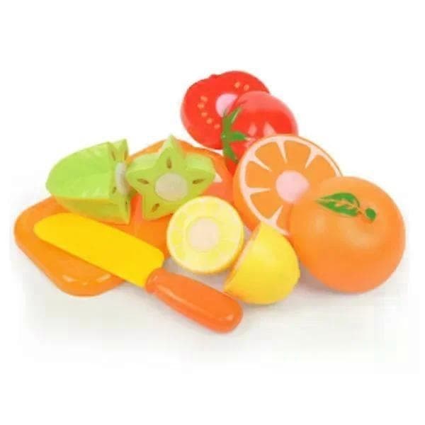 Leksaksdiskho för barn - Låtsaslek med disk, tidig pedagogisk rollspel Cut Fruit