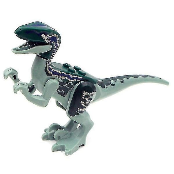 8 stk Jurassic Dinosaur Byggeklosser Minileker