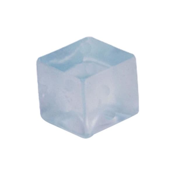 Mini Glas Anti-Stress Terning Klemme Simulationslegetøj Legetøj . blå blue onesize