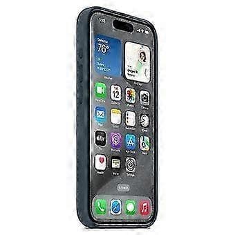 iPhone 15 Pro silikondeksel med MagSafe - tynt, støtsikkert, beskyttende deksel Dark blue