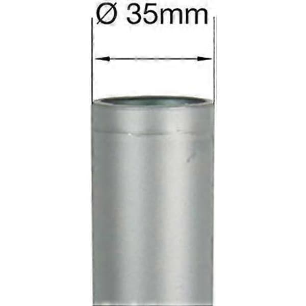 16x Gummifødder Møbelbeskyttere - Mange Størrelser & Farver Tilgængelige - Perfekt til Borde & Stole 35 mm Sort 35 mm