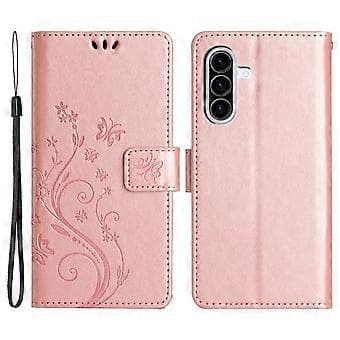 Til Samsung Galaxy A26 5G Etui PU Læder Pung Etui med Rem (Stil A)