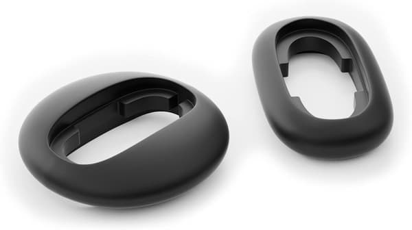 Set med 8 silikonöronproppar för Samsung Galaxy Buds Live hörlurar Black
