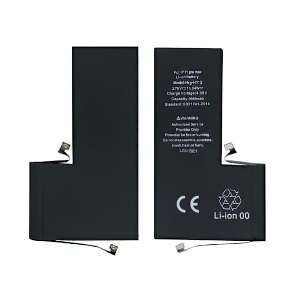 Kompatibel med iPhone 11 Pro Max batteri med tape