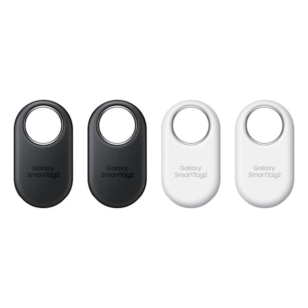 Samsung Galaxy SmartTag 2 4-pak - Sort/Hvid