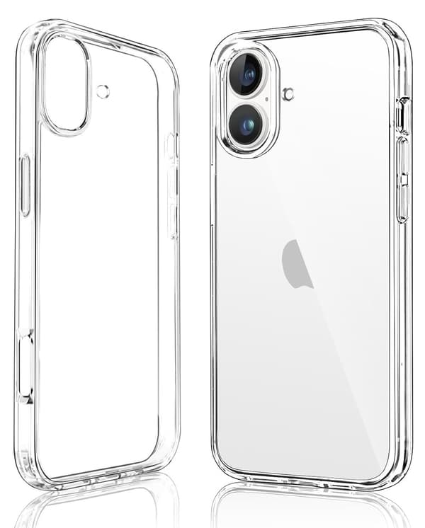 iPhone 16 Transparent TPU-deksel 30