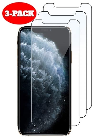 3st Härdat Glas iPhone 12/12 Pro Skärmskydd Transparent 60