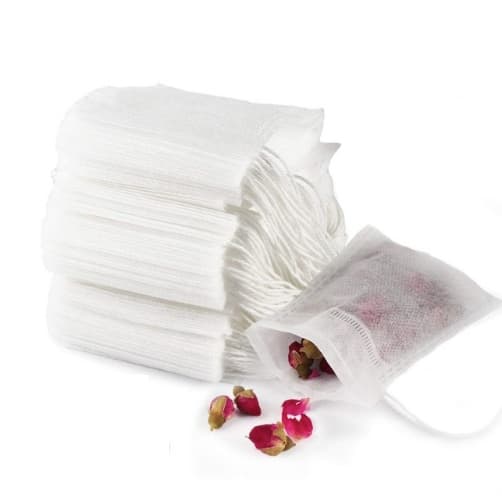 100 kpl - Tyhjiä teepusseja irtoteelle - teepussit
