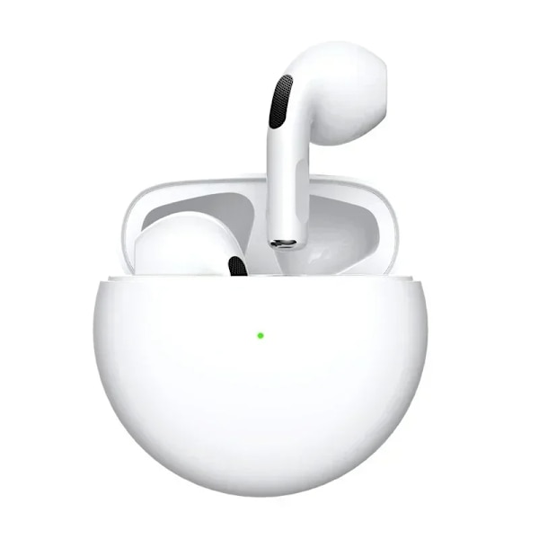 Pro 6 Trådløse Ørepropper, Pro6, Bluetooth 5.3, Hvit, NY