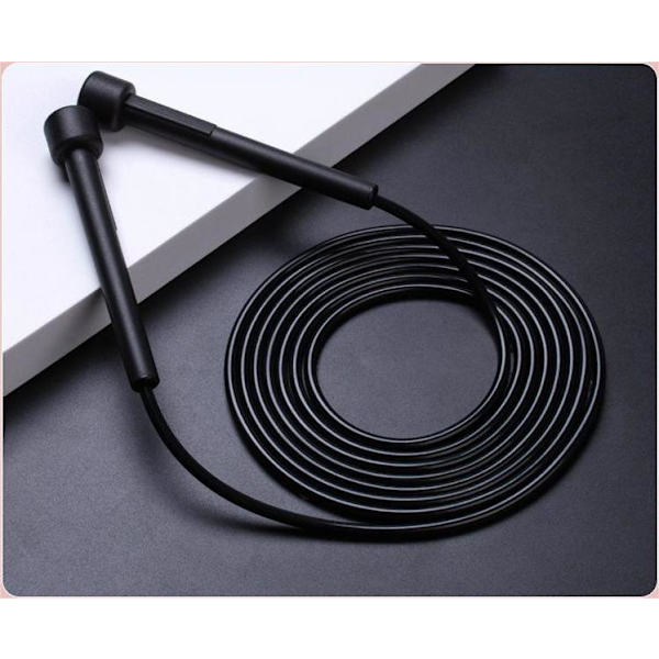 Simpel Speed ​​Rope Sjippetov - til Aerob Træning, Sort