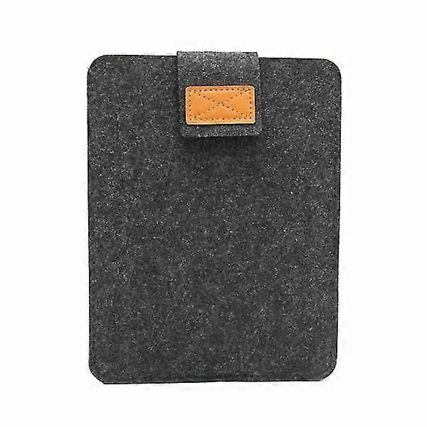 Computer Taske Laptop Taske Filt Velcro Ærme Sort - 15.6 \" Sort