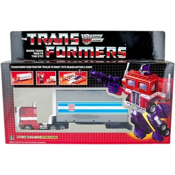 G1 84-86 KO Optimus Prime Actionfigur - Amerikansk Version Transformers Legetøj til Samlere og Gaver Optimus Prime