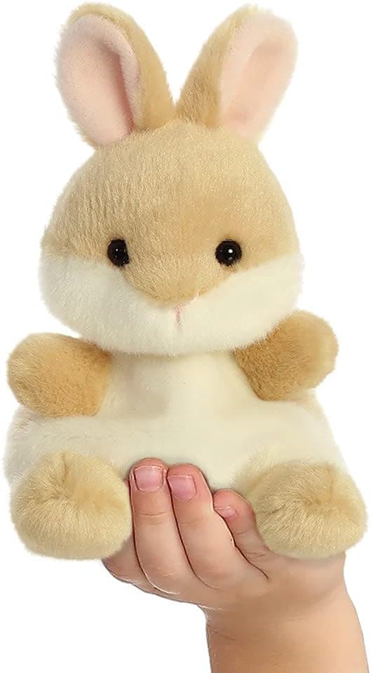 Kanin kosedyr, 5 tommer, Beige, Brun