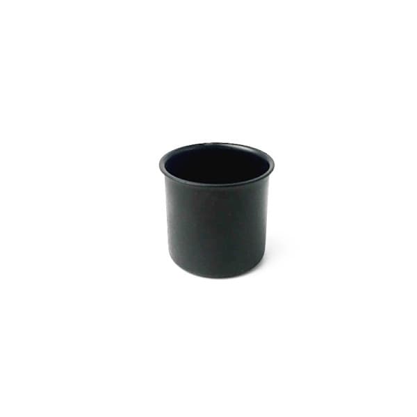 Metall lysestaker - Lyskopper for lamper eller DIY lysfremstilling, svart