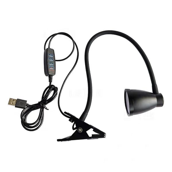 Dimbar LED leselampe / klemmelampe 3000-6500K