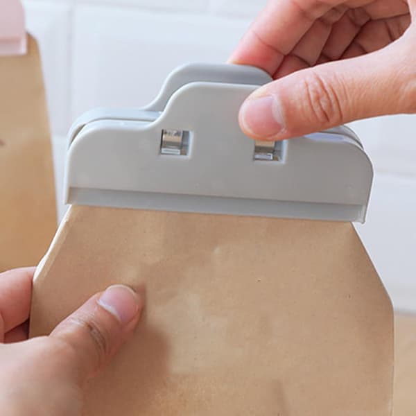Snackspåseklämma/matkonserveringsklämma, ABS-plast, hemkök
