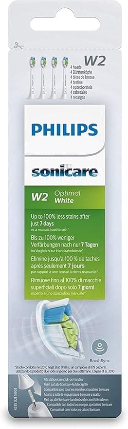 Ersättningsborsthuvuden för Philips Sonicare W2 White W2 White W2 White