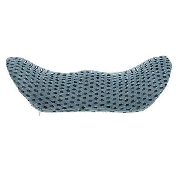 Ortopedisk lendevpute i memory foam | Ergonomisk lendevpute blå