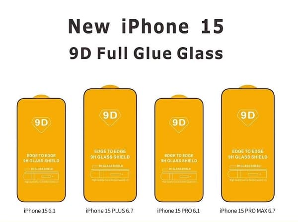 2st Härdat Glas iPhone 15 - Skärmskydd Transparent Iphone 15 Transparent