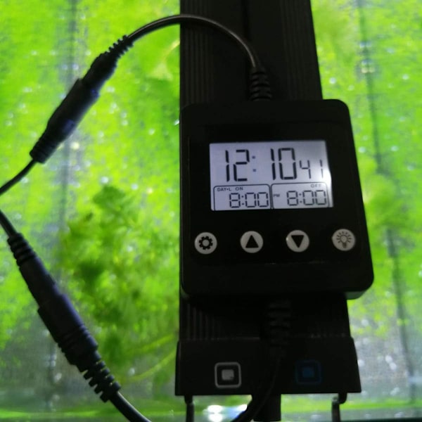 Akvarium Timer, 24 Timers Programmerbar Digital Timer Controller, Digital Akvarium Timer, Lysstyringstimer