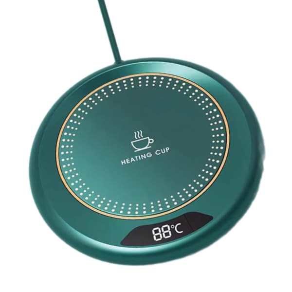 Bærbare opvarmede coasters med temperaturkontrol - ABS tekstur - Velegnet til kopper