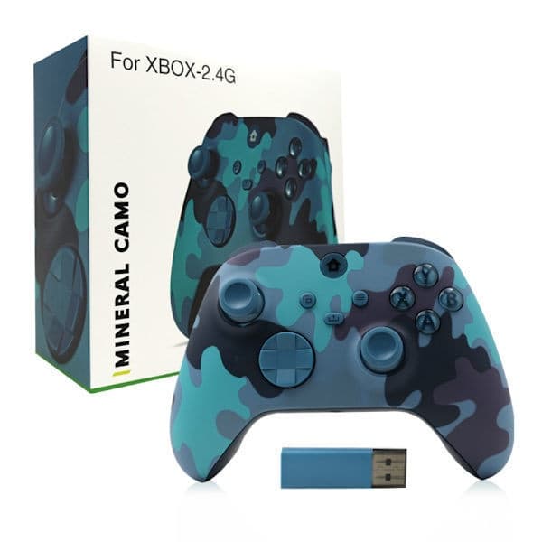 Trådløs spilcontrolleradapter til Xbox One & Xbox Series X/S Camouflage G Camouflage Yellow