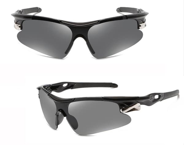 Solara Shades Sport -aurinkolasit, musta, yksi koko, musta one size