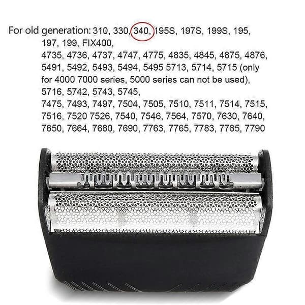 Barberblad 30B til barbermaskine BRAUN 330 199 197S-1 195S-1 4845 4745