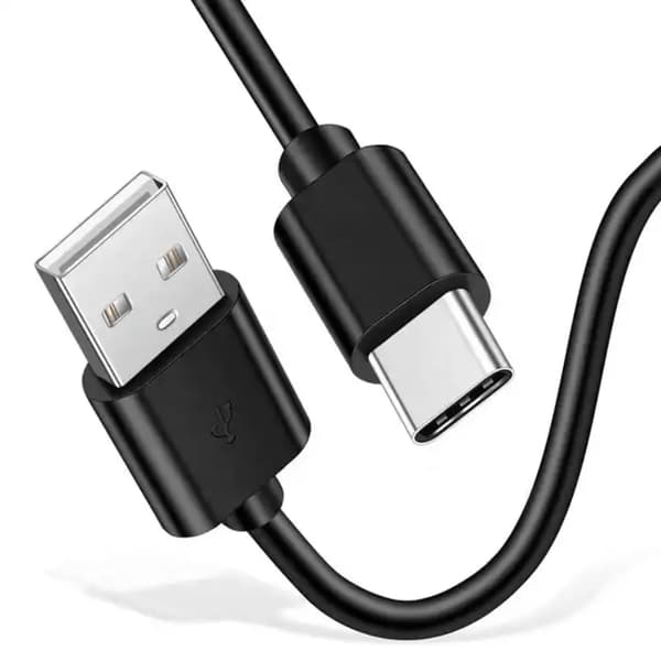 Samsung S20 ULTRA Lader USB-A til USB-C - Hurtiglader 1M - Svart black